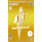parrot - kit di costruzioni in legno (certificazione fsc)
