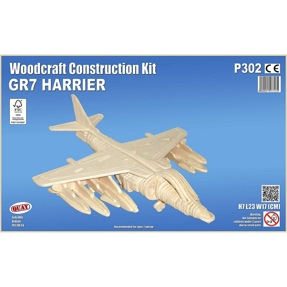 gr7 harrier - kit di costruzioni in legno (certificazione fsc)