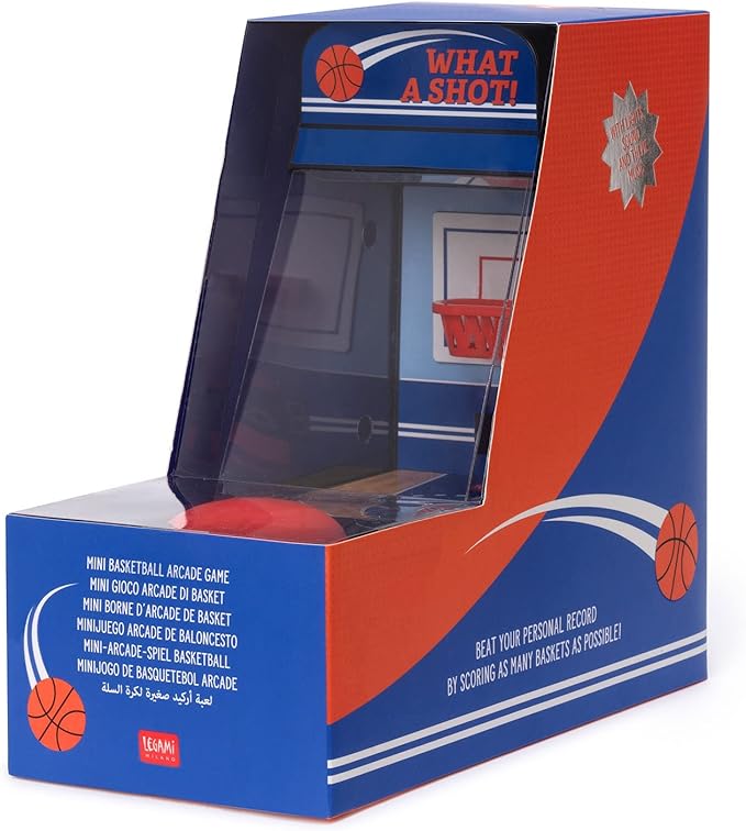 mini basketball arcade game - what a shot!