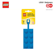 Zaini e Borsette lego bag tag in silicone blu