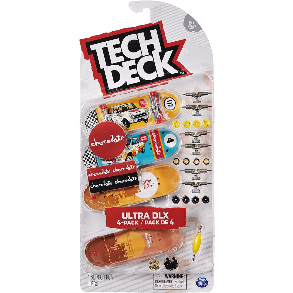 tech deck - pack 4 skate