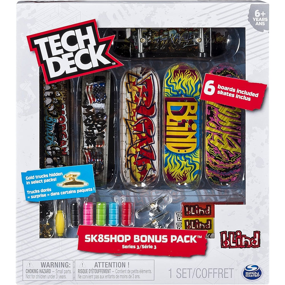 tech deck - pack deluxe 6 skate