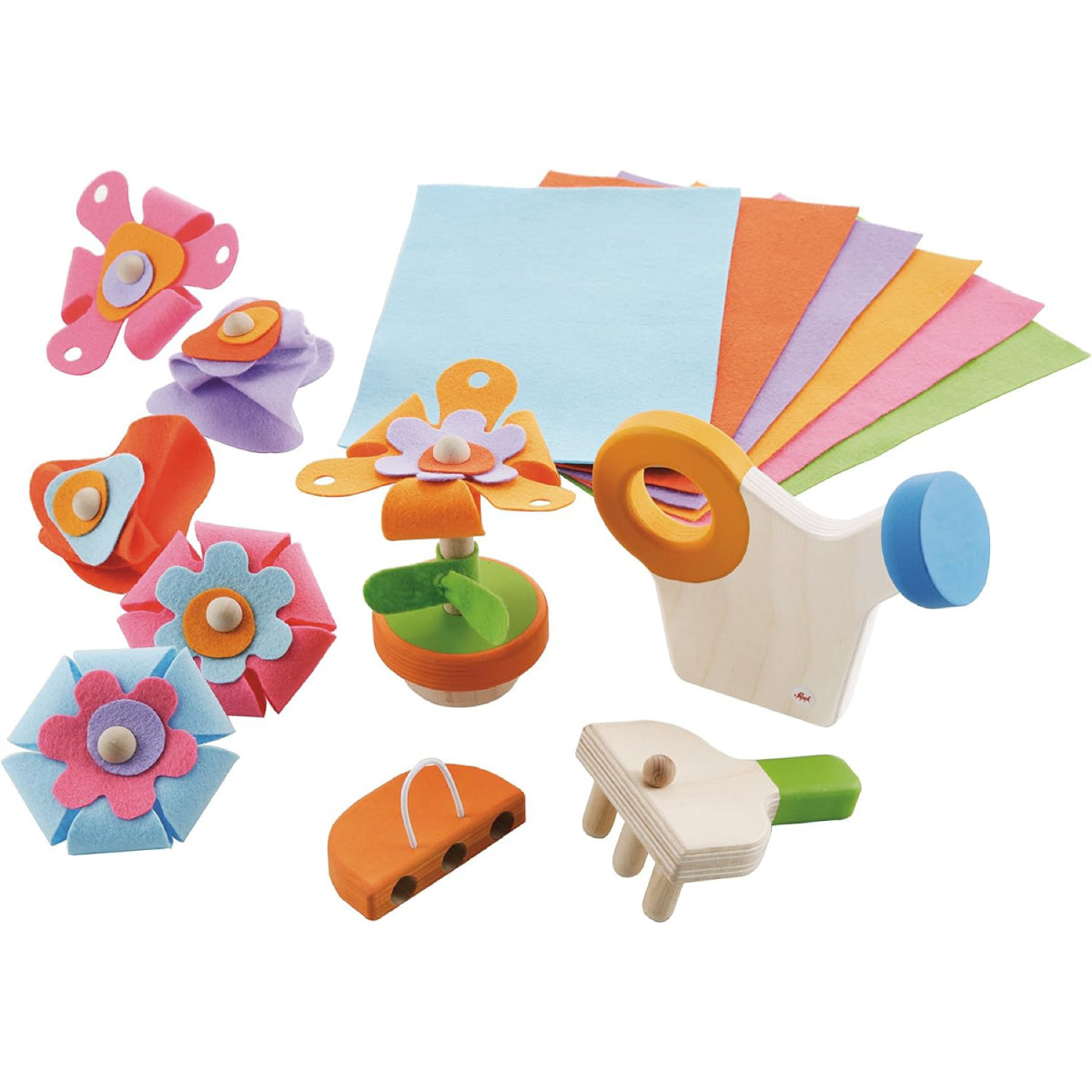 set piccolo giardiniere in legno