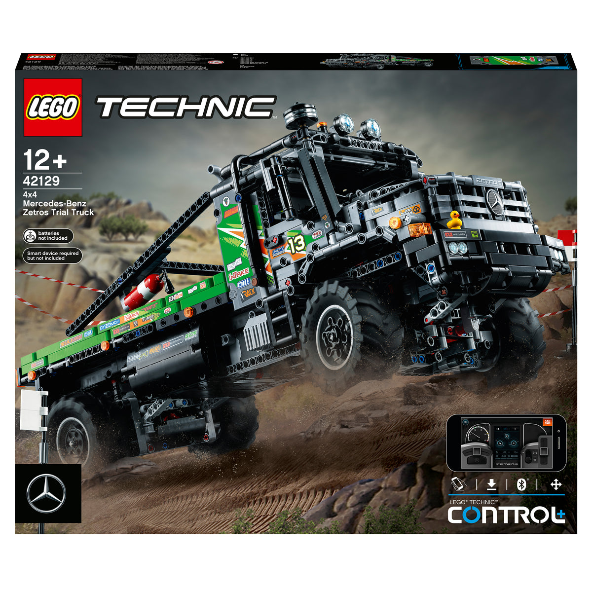 LEGO Technic 42129 camion fuoristrada 4x4 mercedes-benz zetros