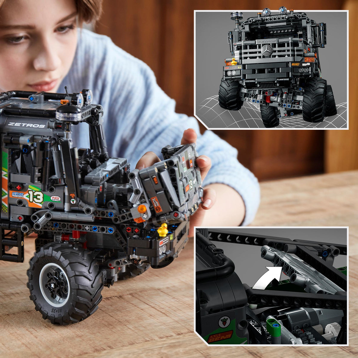 LEGO Technic 42129 camion fuoristrada 4x4 mercedes-benz zetros