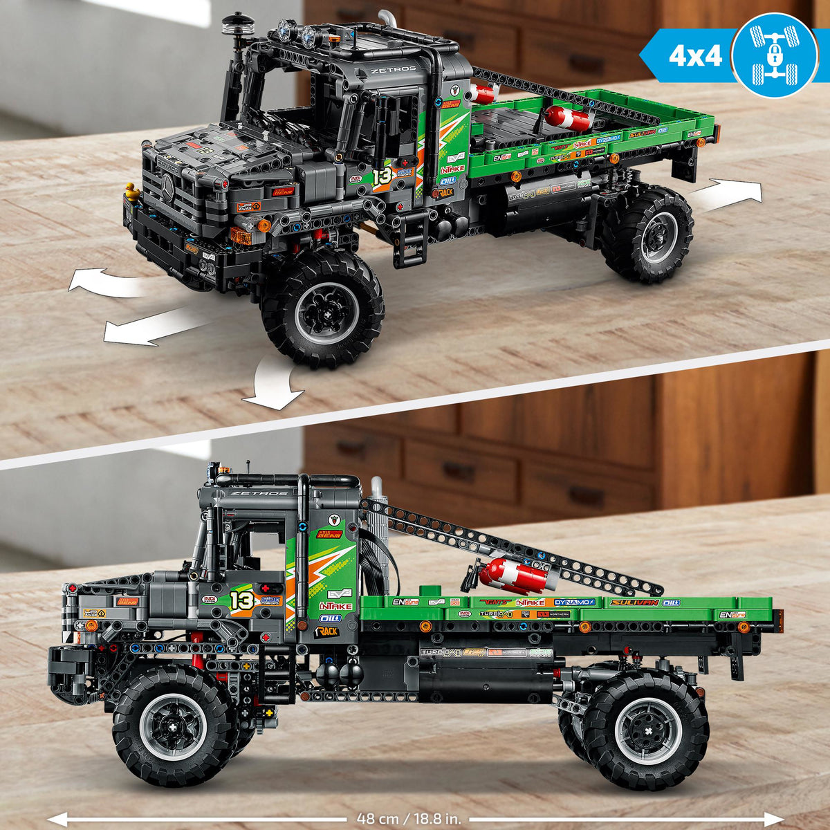LEGO Technic 42129 camion fuoristrada 4x4 mercedes-benz zetros