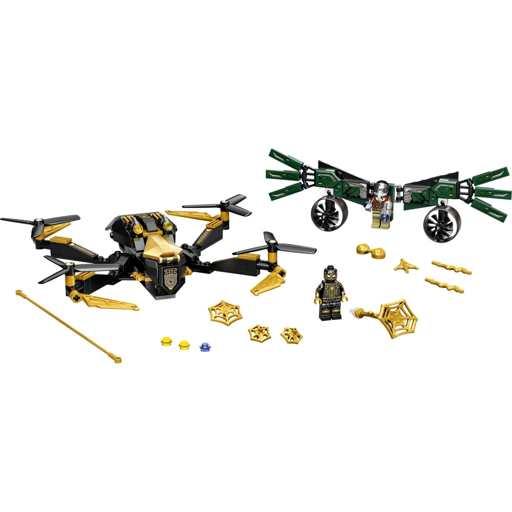 LEGO Super Heroes 76195 duello con il drone di spider-man