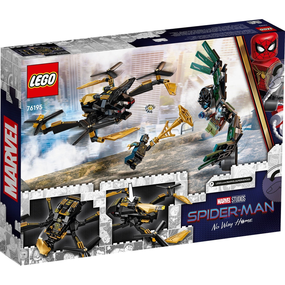 LEGO Super Heroes 76195 duello con il drone di spider-man