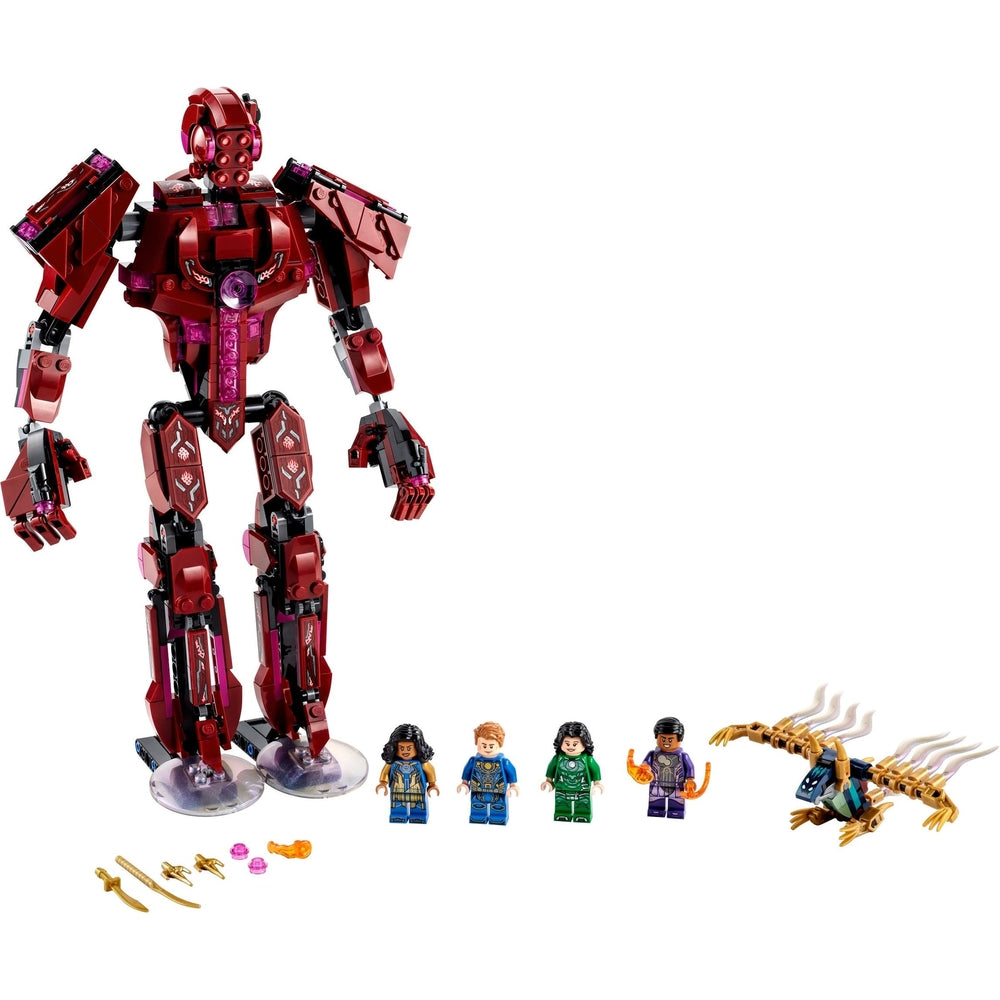 LEGO Super Heroes 76155 gli eternals all'ombra di arishem