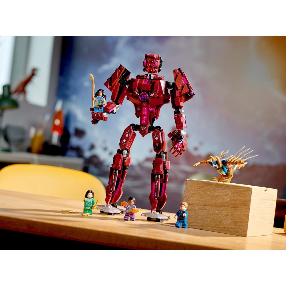 LEGO Super Heroes 76155 gli eternals all'ombra di arishem