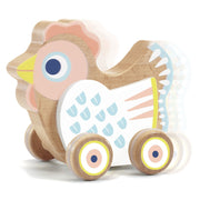 babysing - gallinella in legno musicale