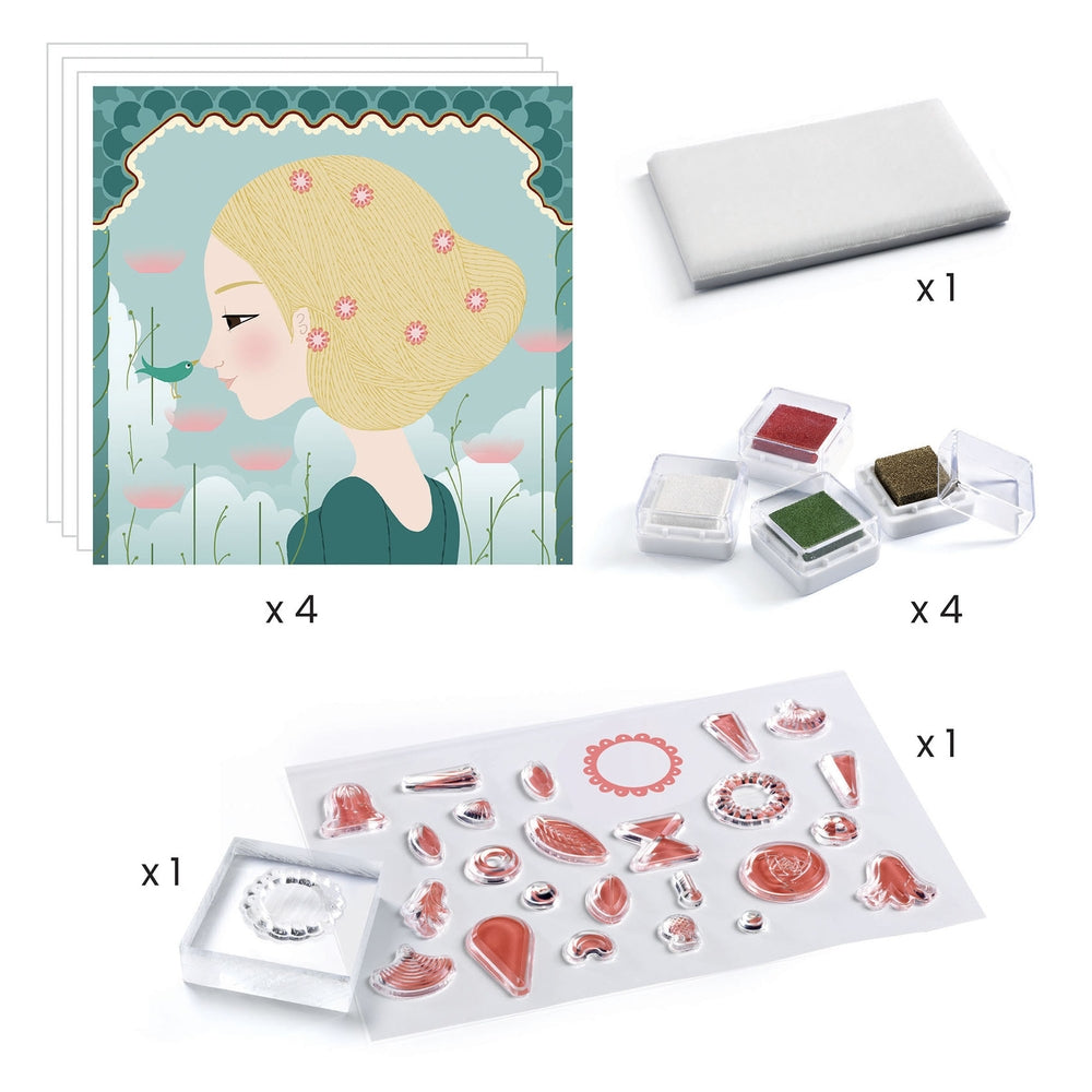 motifs et parures - decora con i timbri