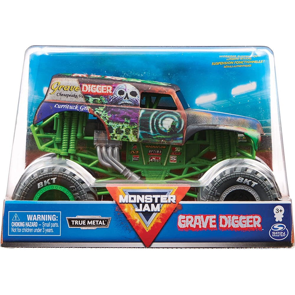 monster jam - veicolo 1:24 assortito