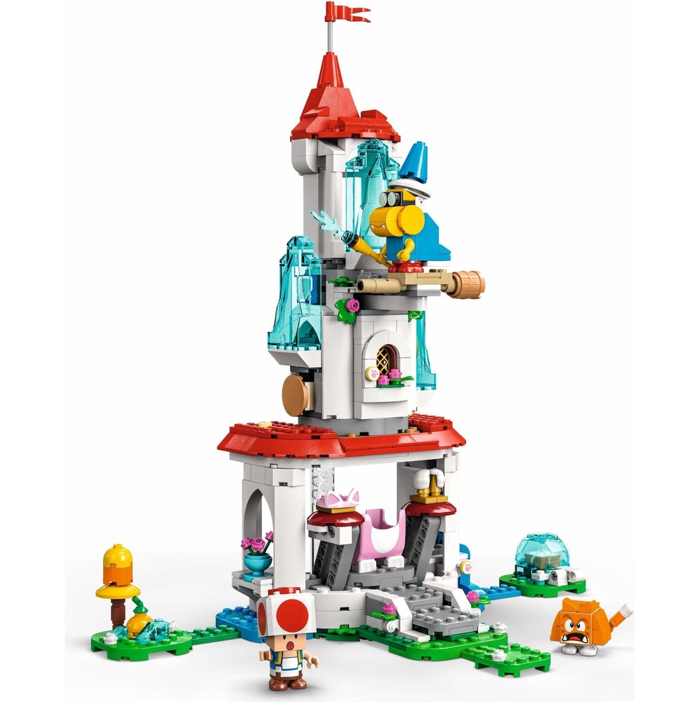 LEGO Super Mario 71407 pack espansione costume di peach gatto e torre ghiacciata
