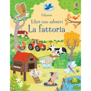 la fattoria. libri con adesivi. ediz. a colori