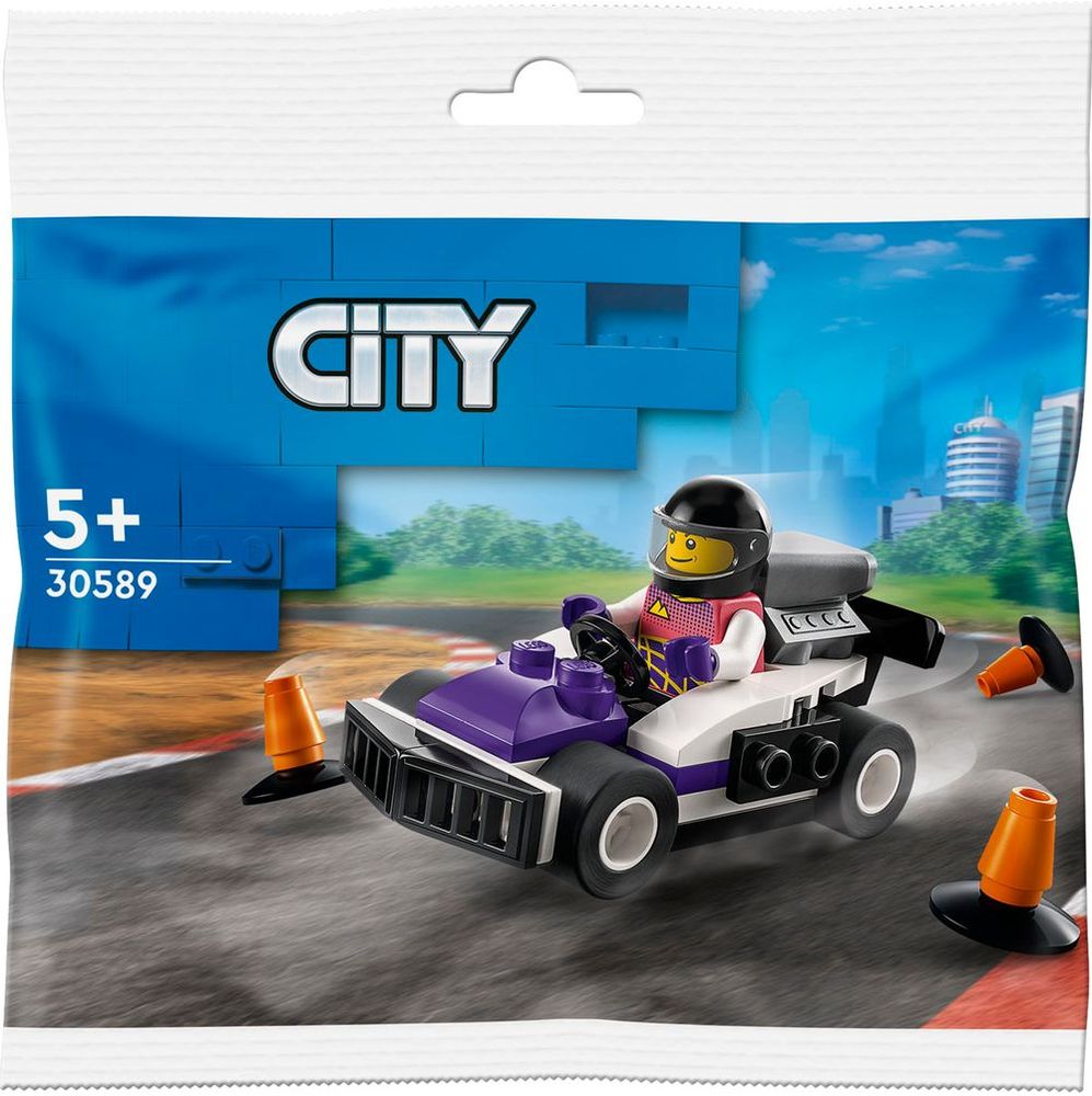 LEGO City 30589 go-kart racer