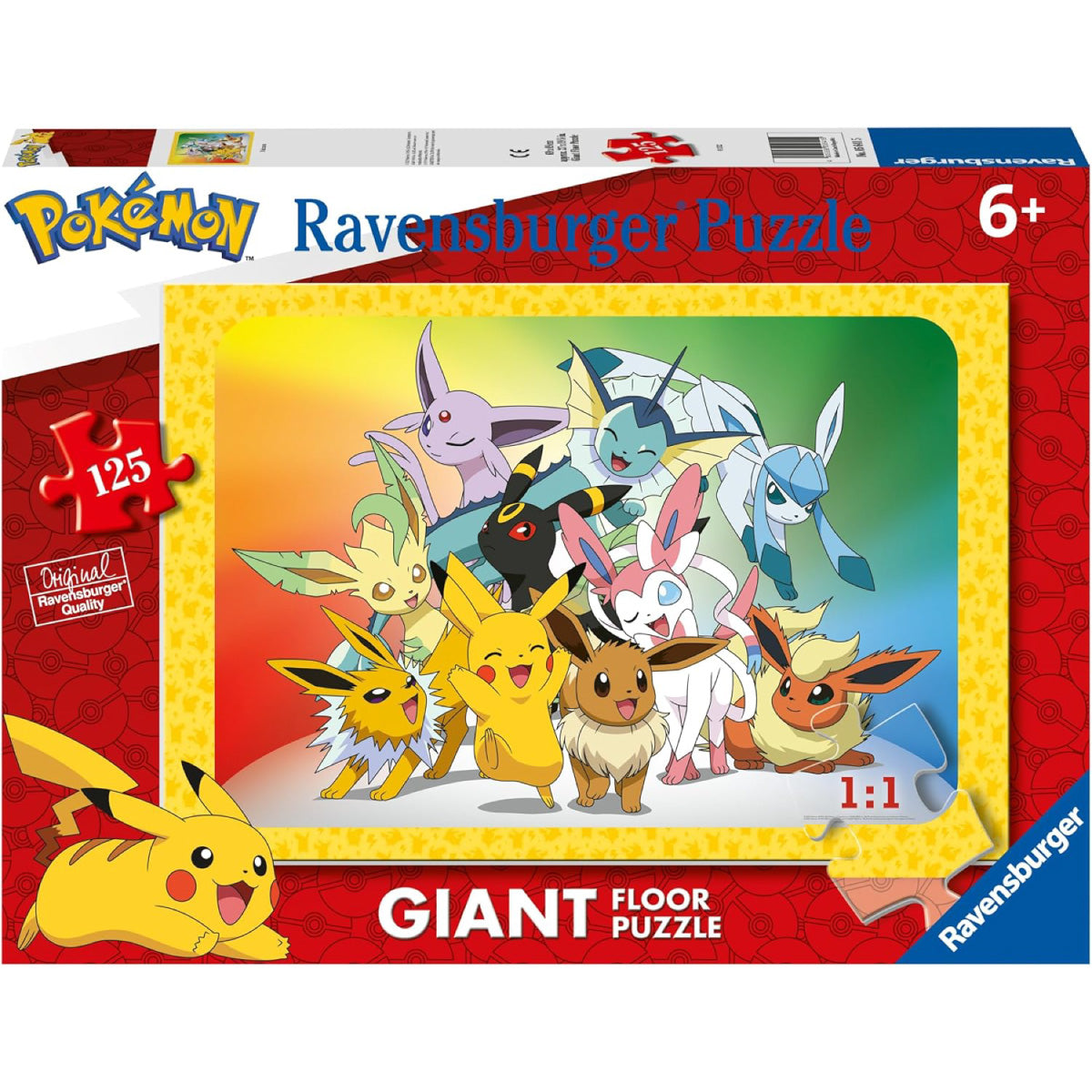 pokémon - puzzle 125 pezzi pavimento
