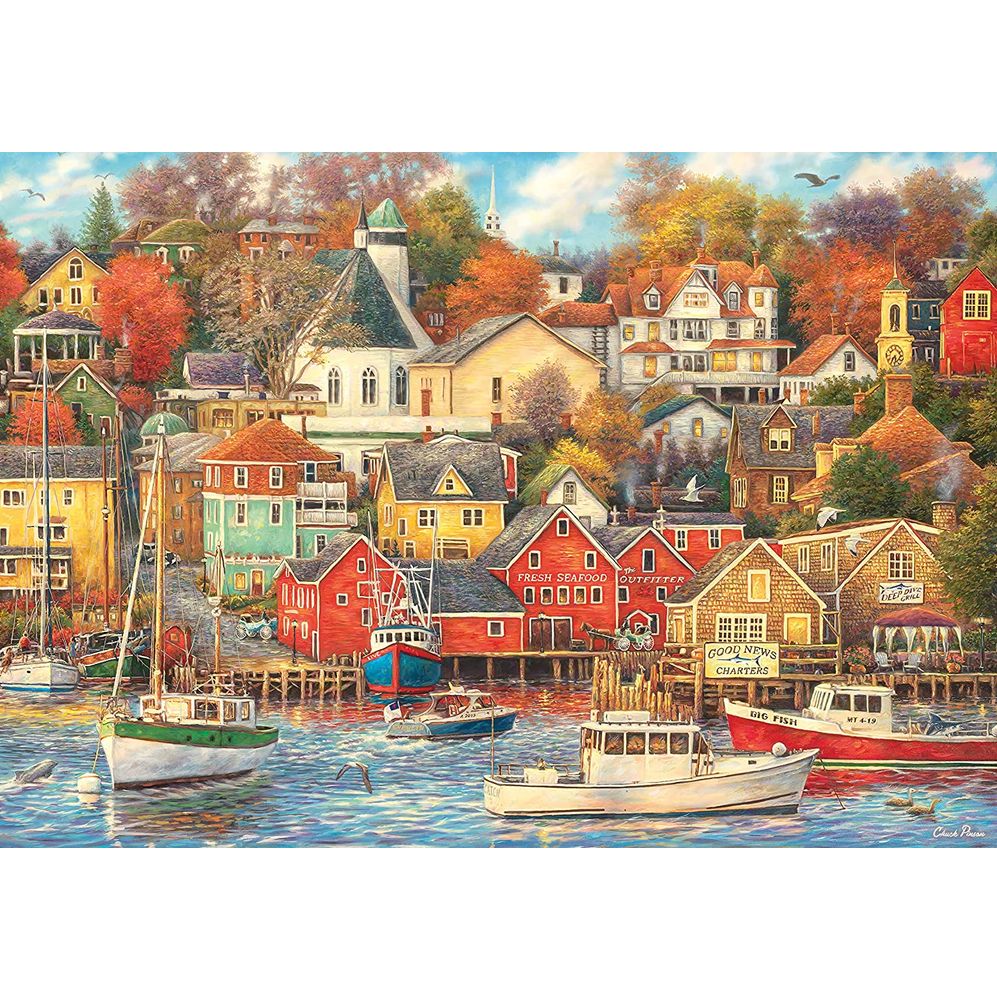 good times harbor - puzzle 1500 pezzi high quality collection