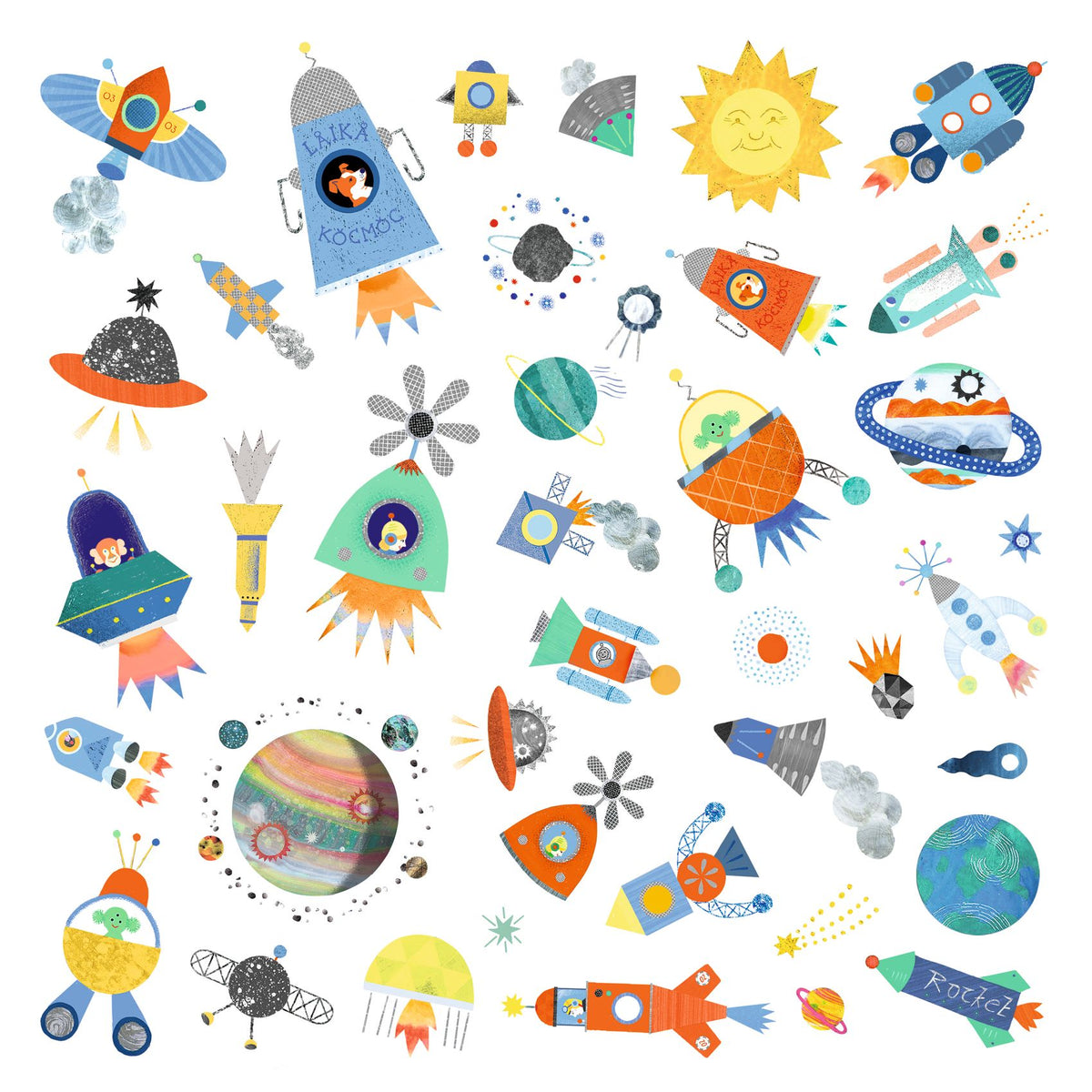 interstellar - 160 stickers