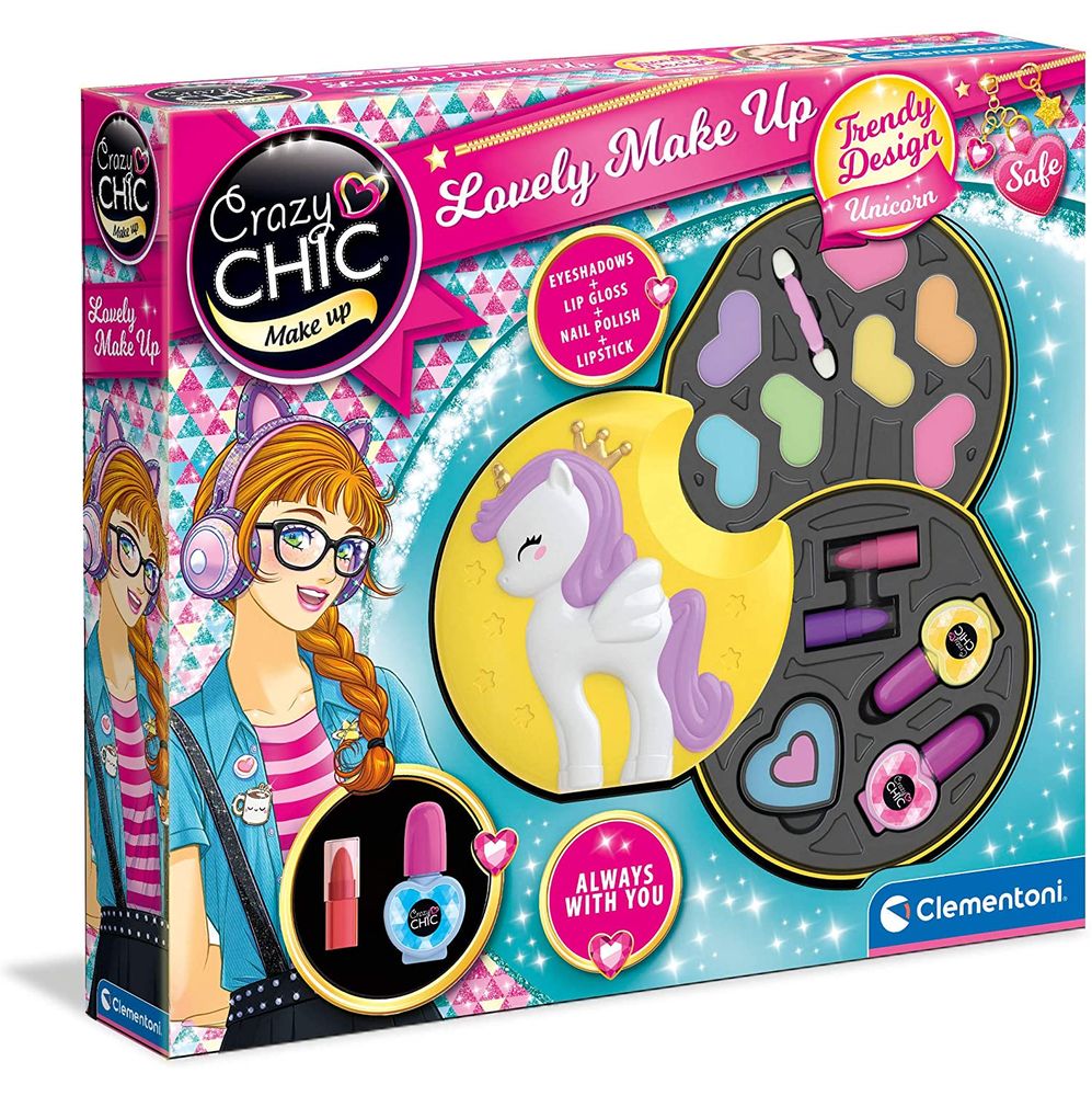 crazy chic - lovely makeup unicorno