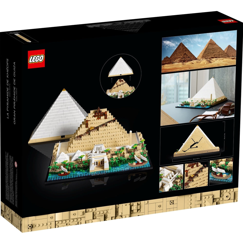 LEGO Architecture 21058 la grande piramide di giza