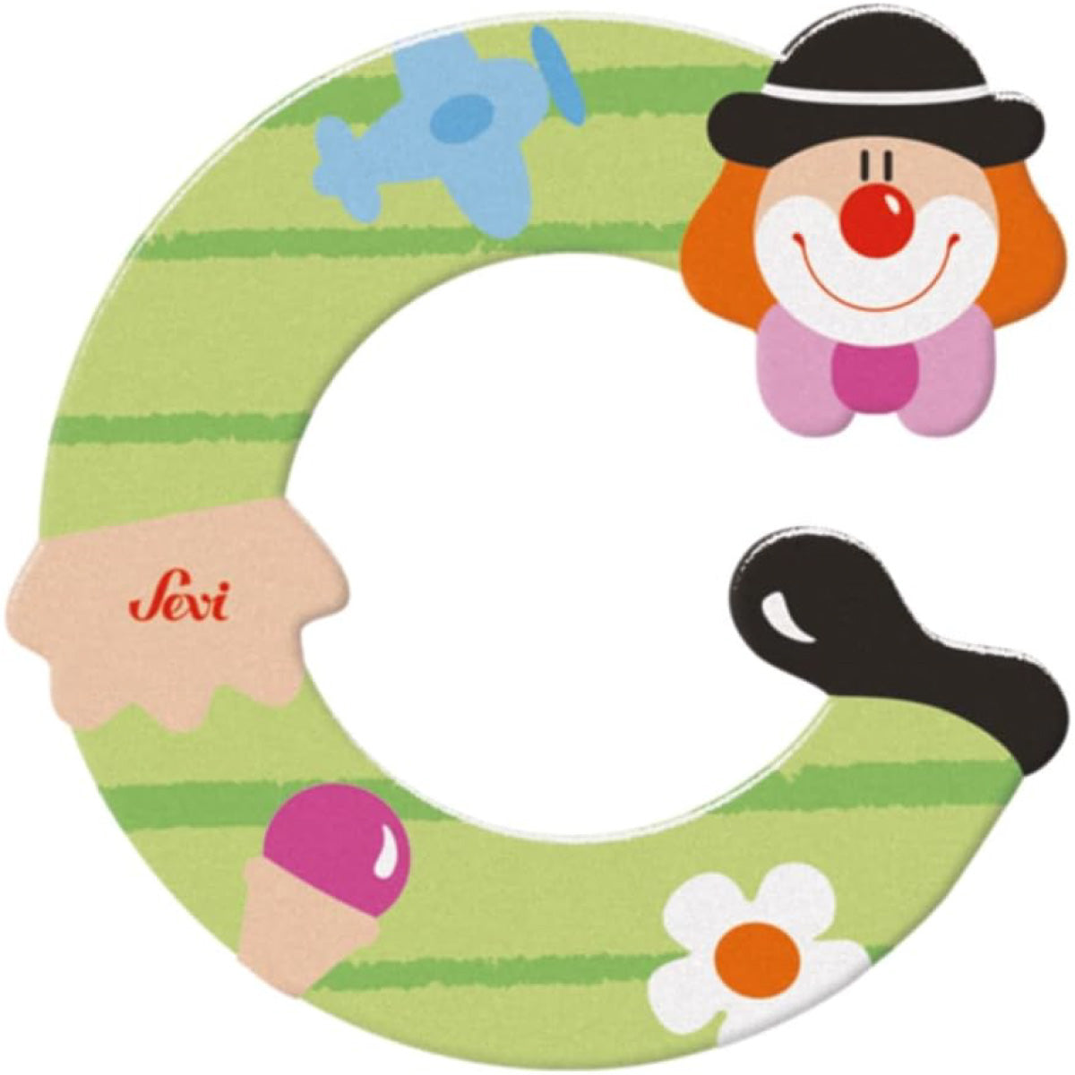 lettera c - clown
