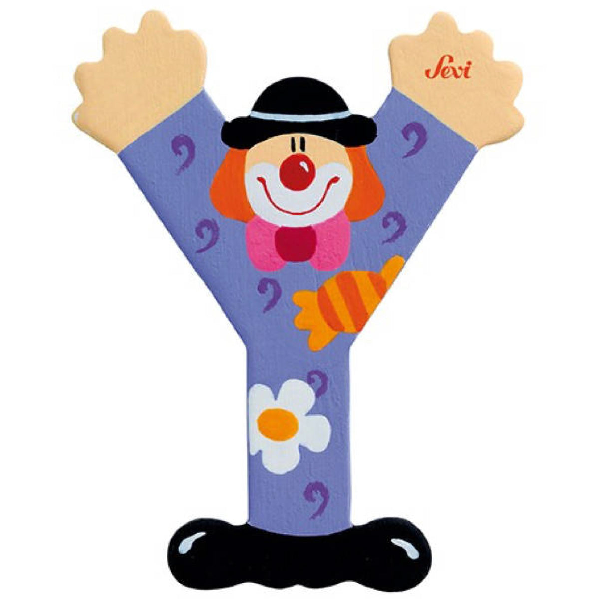 lettera y - clown