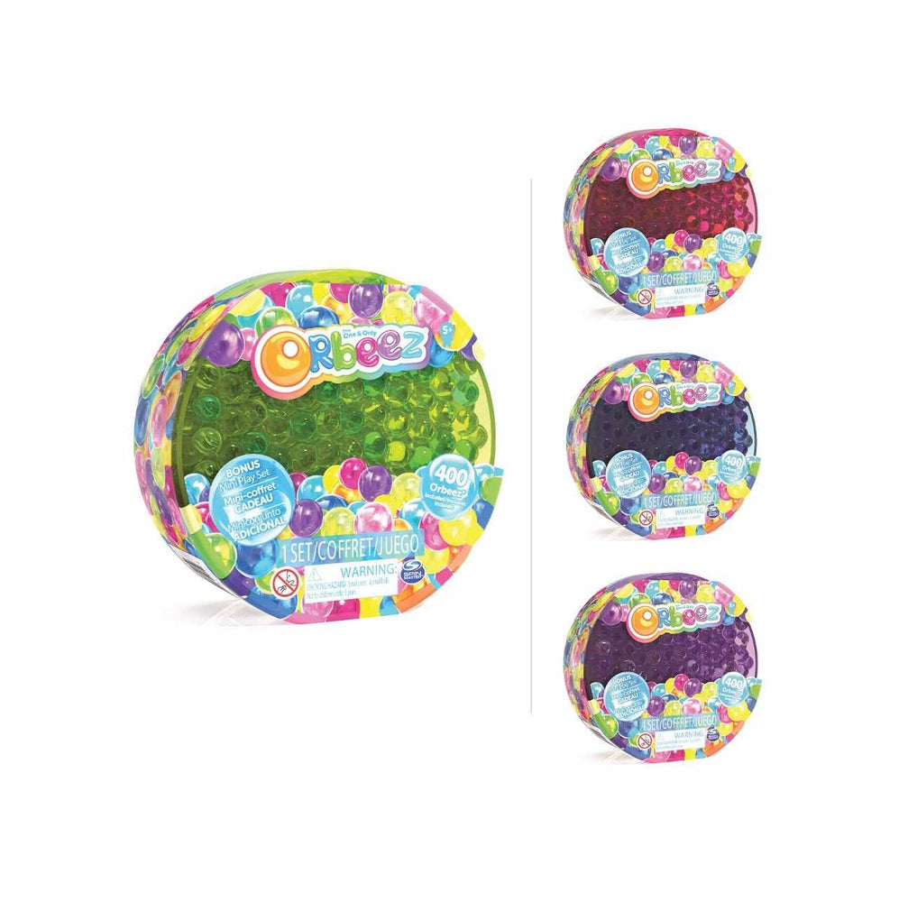 orbeez mini playset da 400 perle in vassoio colori assortiti