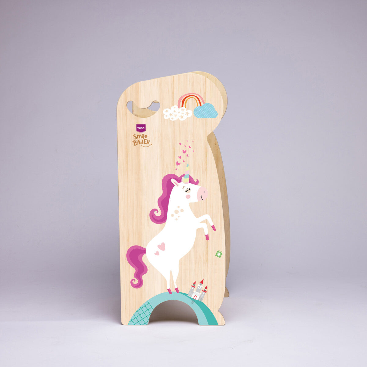torre della crescita montessori tuco in legno - principesse