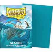 dragon shield standard sleeves - glacier miniom dual matte (100 bustine protettive)