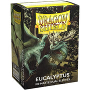 dragon shield standard sleeves - dual matte eucalyptus "lehel" (100 bustine protettive)