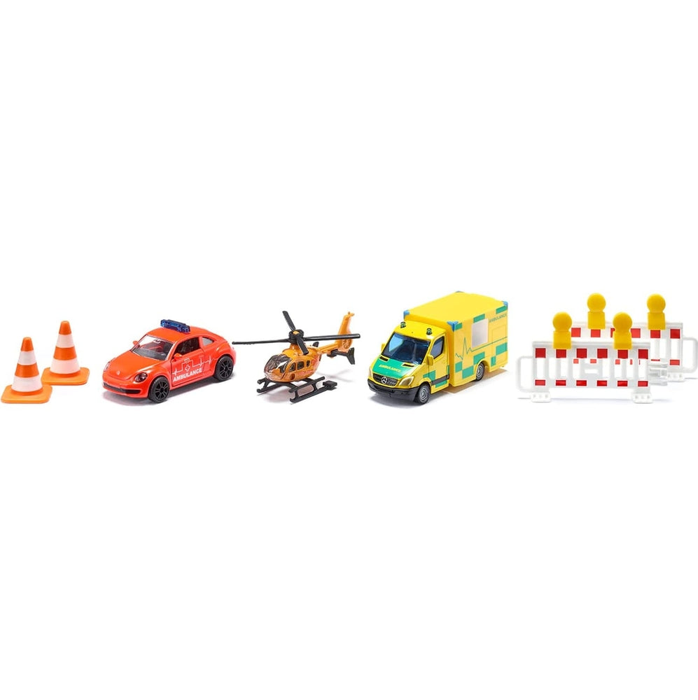 gift set 4 automezzi di salvataggio