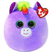 mini squish-a-boos - rosette - cuscino peluche 8cm