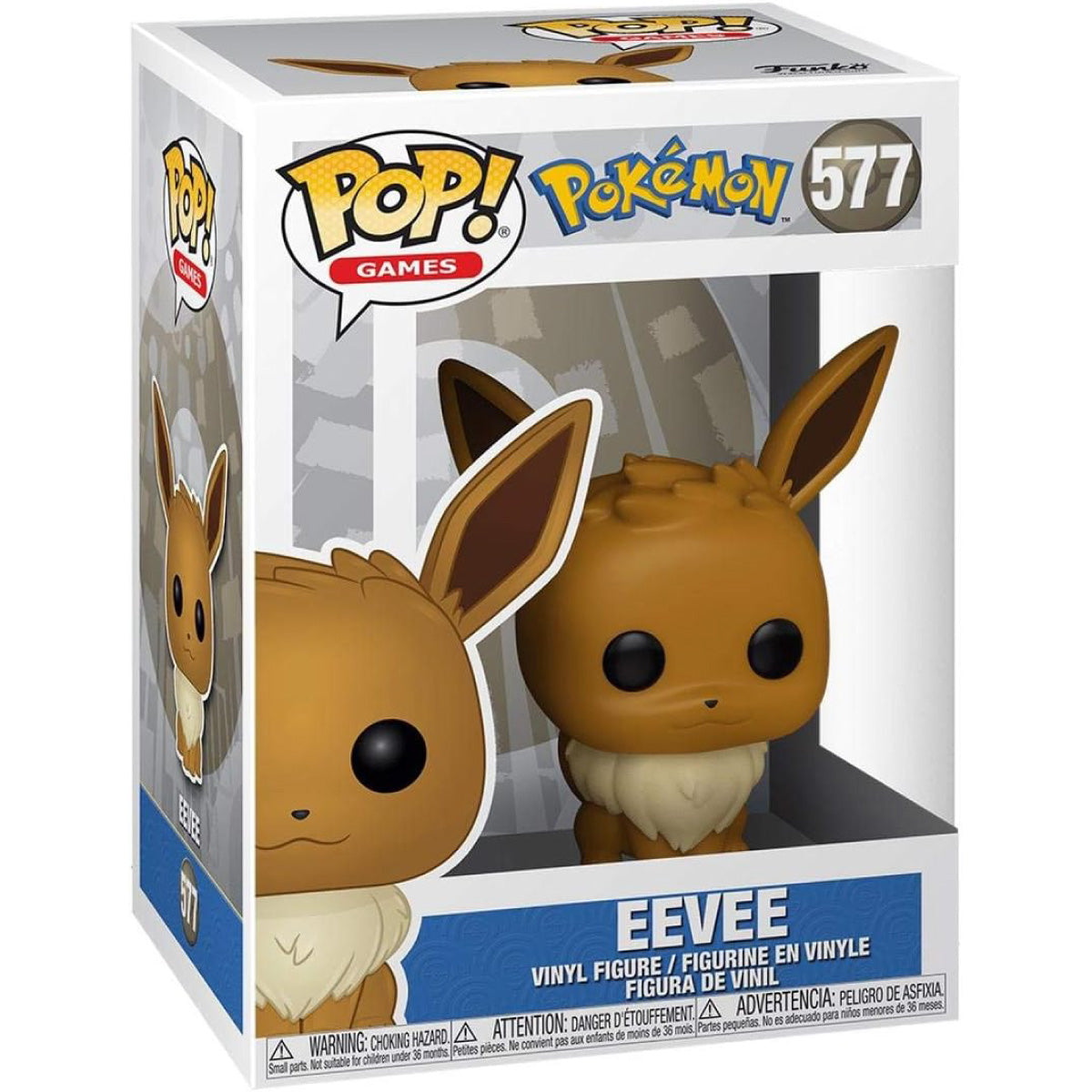 pokémon - eevee 9cm - funko pop! 577