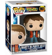 back to the future - marty in puffy vest - funko pop 961
