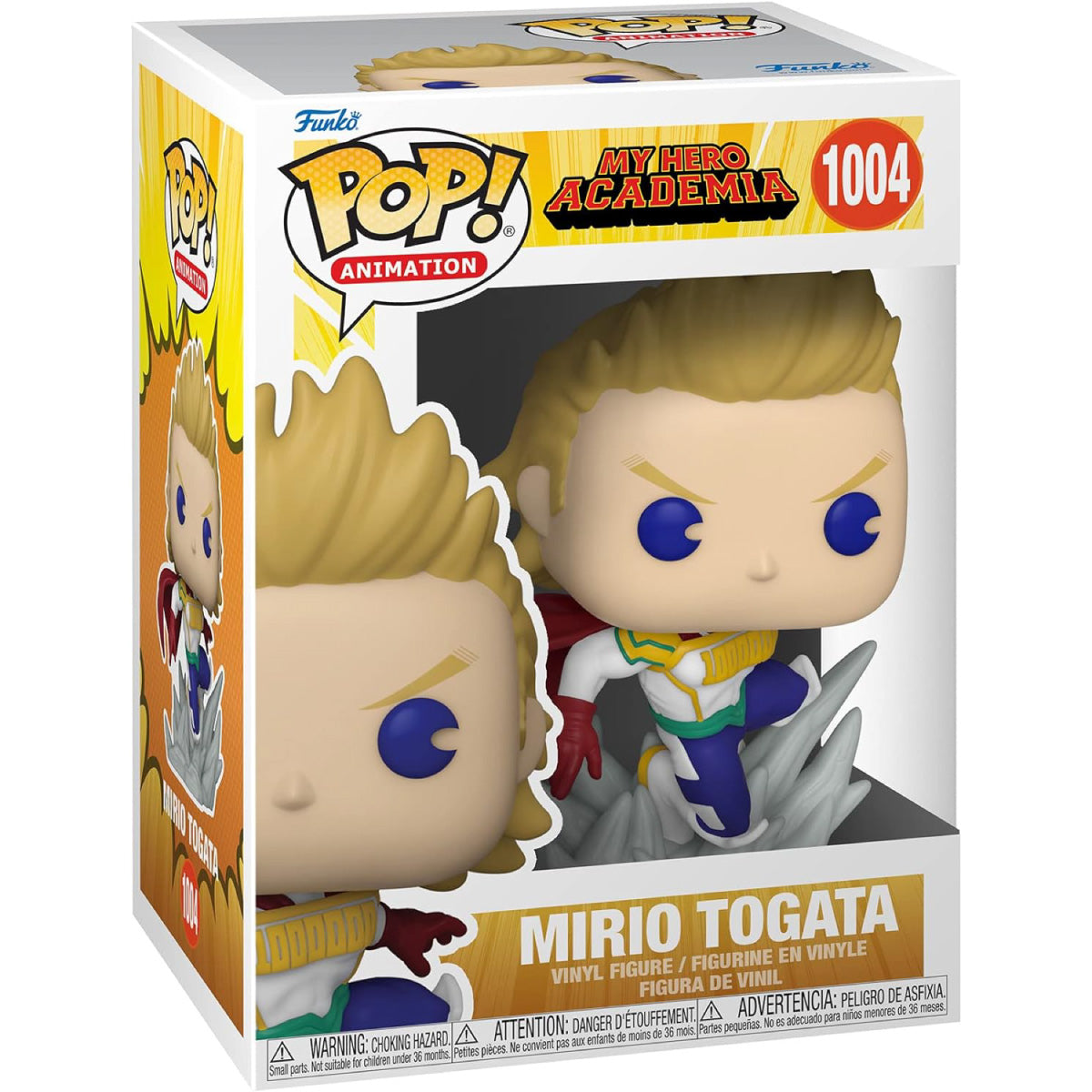 my hero academia - mirio togata 9cm - funko pop 1004