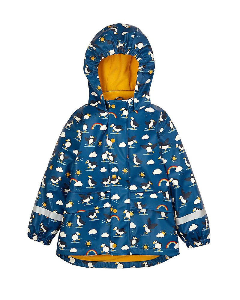giacca impermeabile foderata puddle buster - pulcinella di mare - 3-4 anni