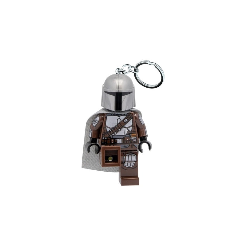 Gadget lgl-ke187 mandalorian portachiavi con torcia led