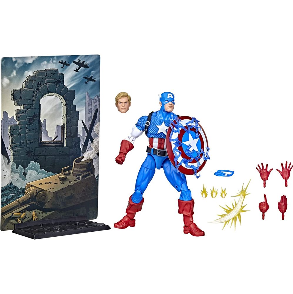 marvel legends - captain america 20° anniversario