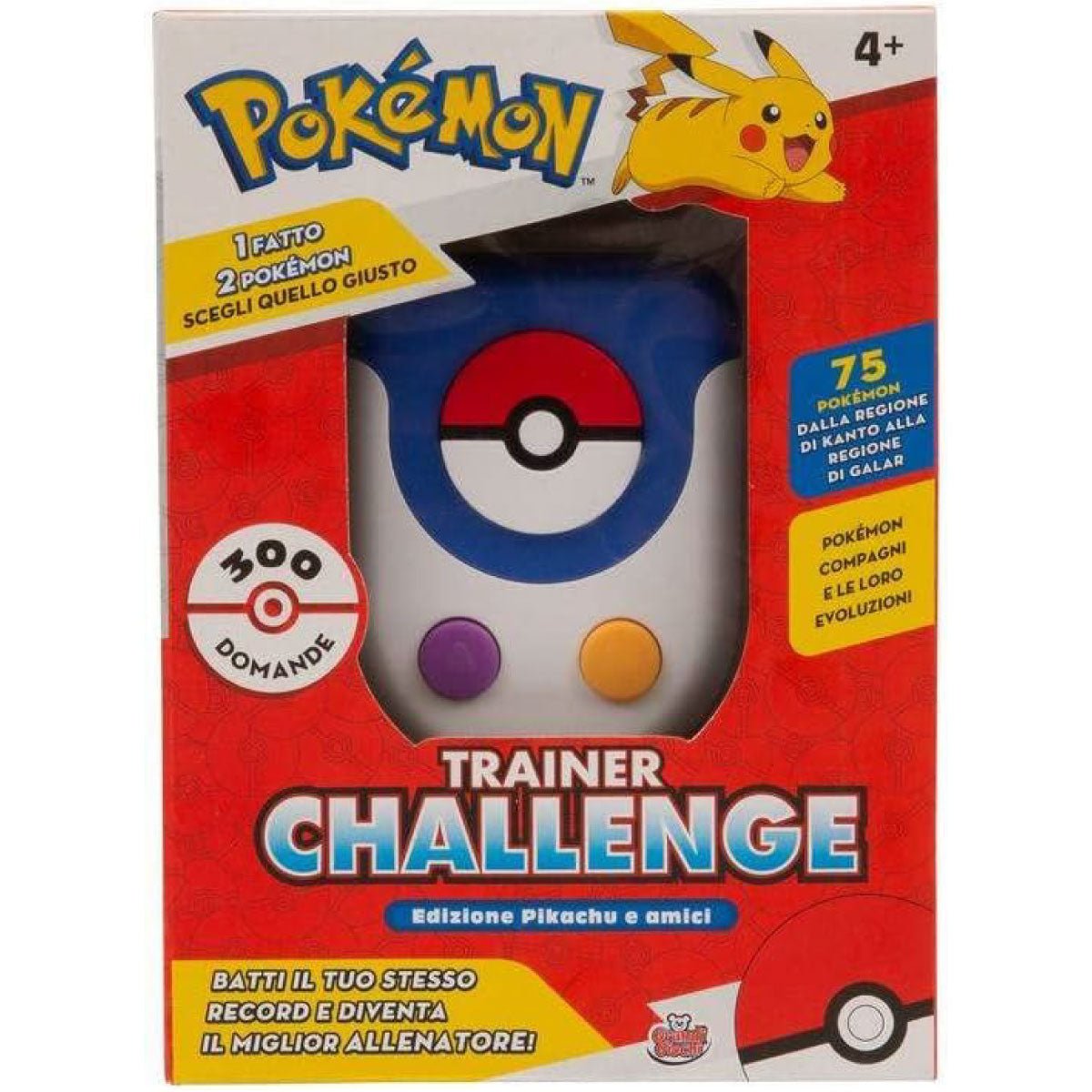 pokémon - trainer challenge - edizione pikachu e amici