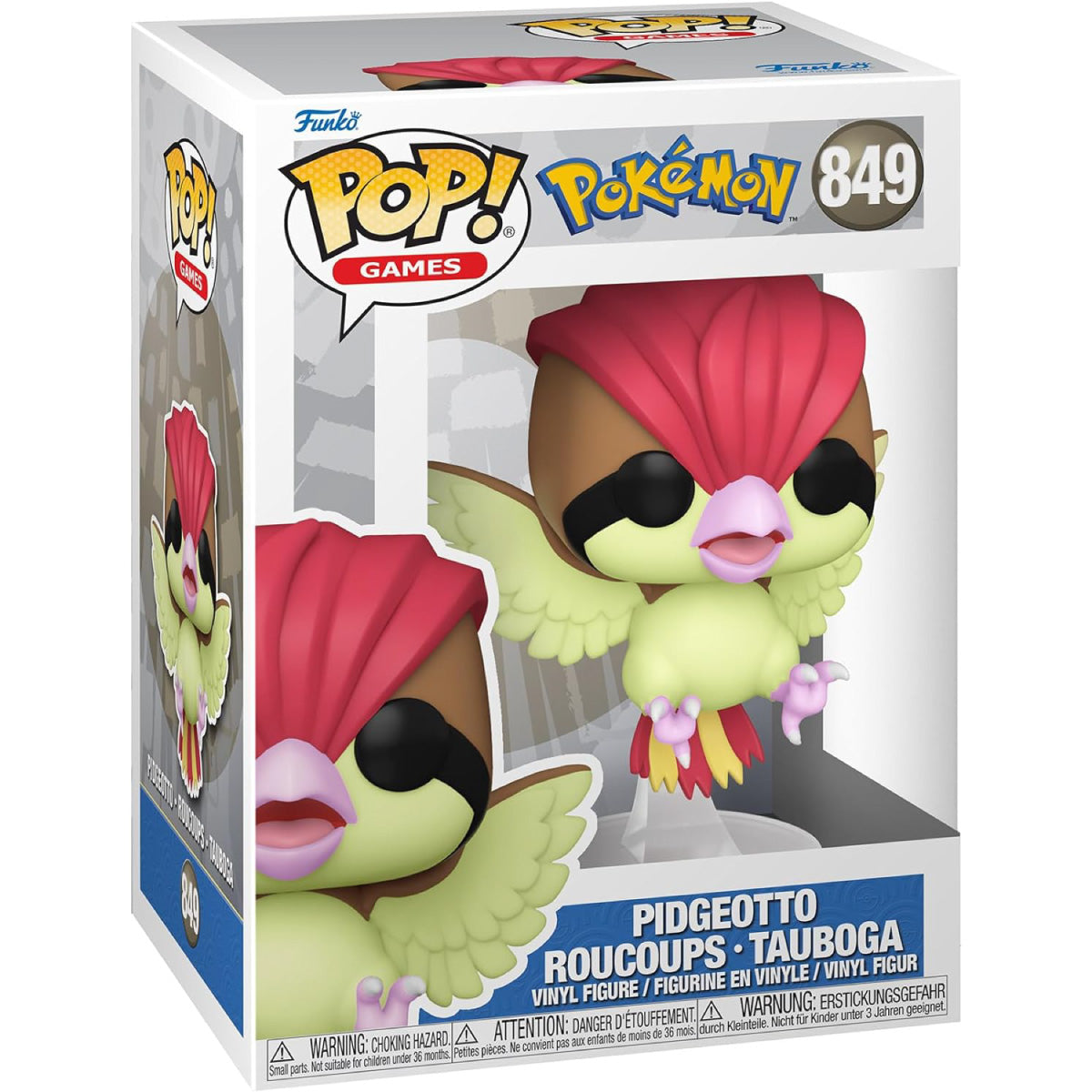 pokemon - pidgeotto 9cm - funko pop 849