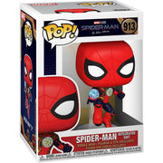 marvel: spider-man: no way home - spiderm-man integrated suit 9cm - funko pop! 913