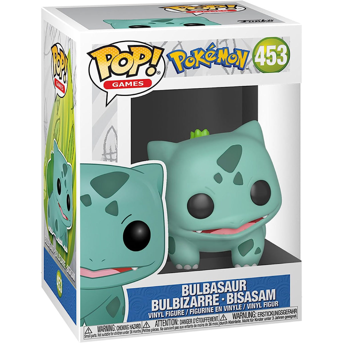 pokémon - bulbasaur 9cm - funko pop! 453