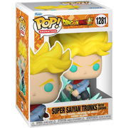 dragon ball super - trunks with sword super saiyan 9cm - funko pop! 1281