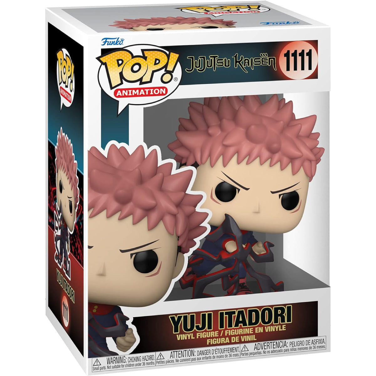 jujutsu kaisen - yuji itadori 9cm - funko pop! 1111