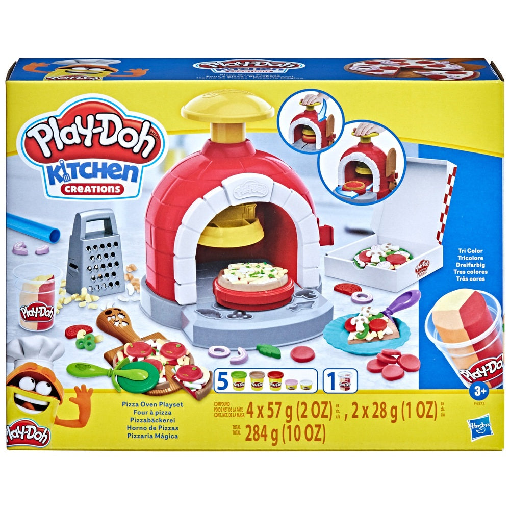 play-doh - kitchen creations - forno da pizza playset