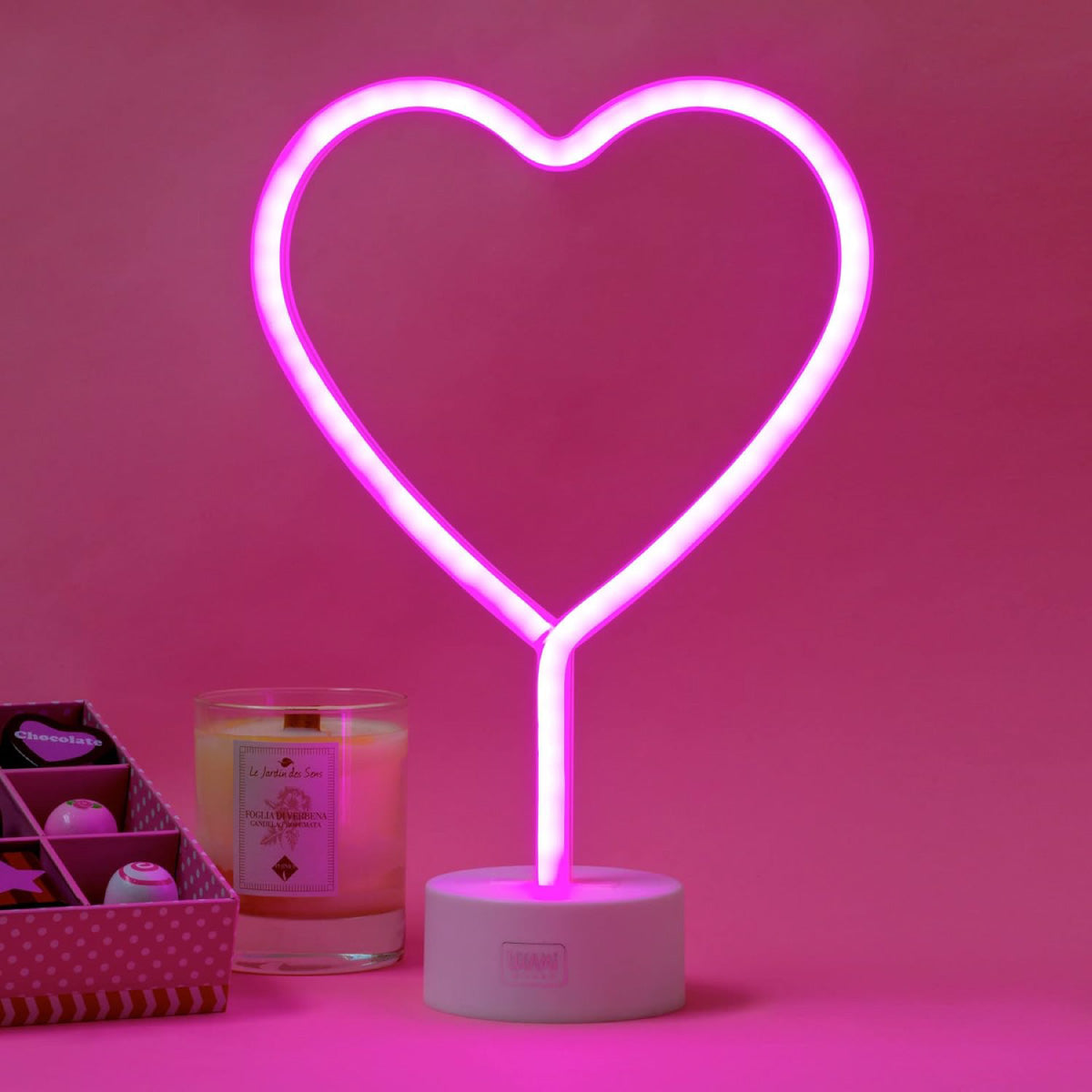 lampada led a effetto neon - it's a sign - heart