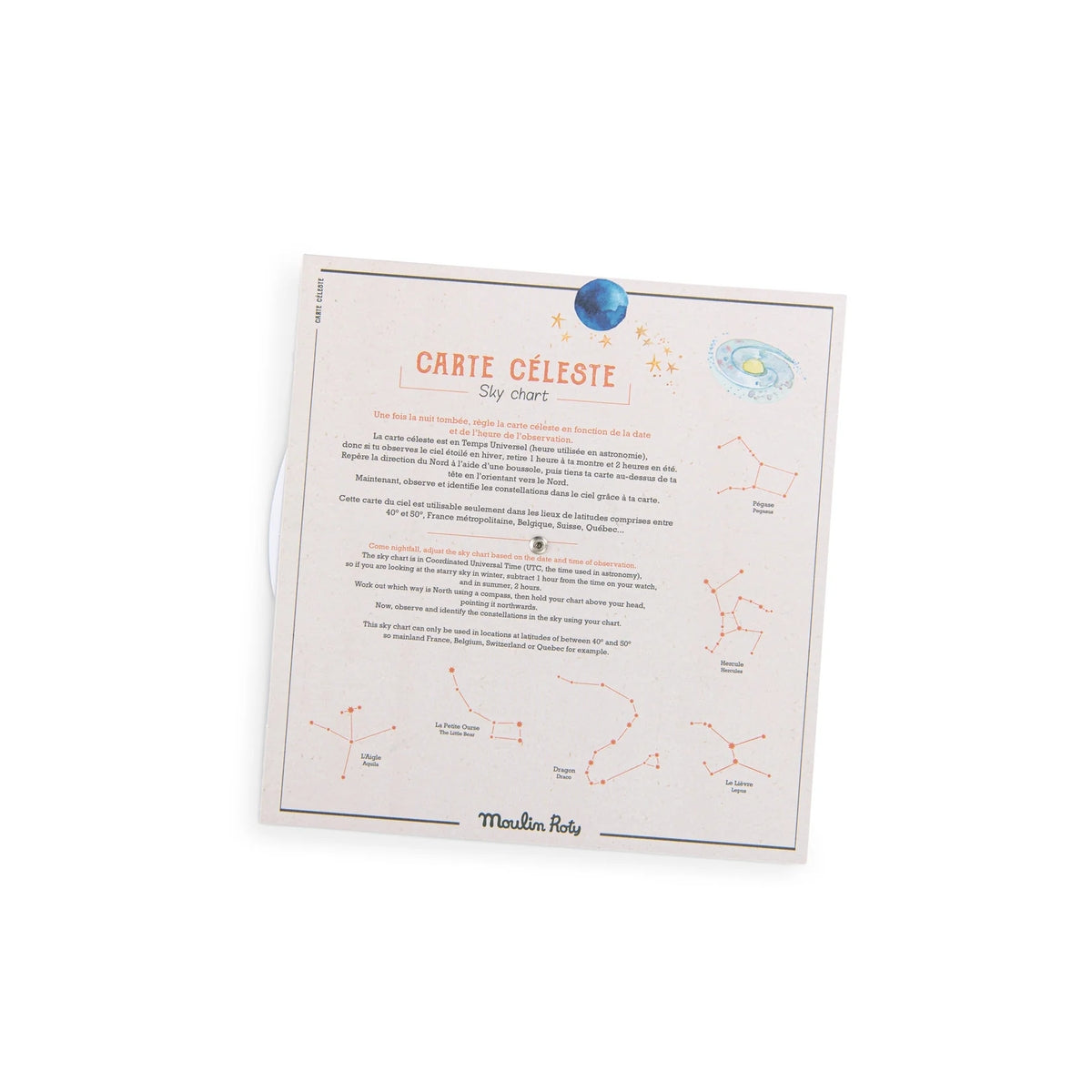 carta delle costellazioni