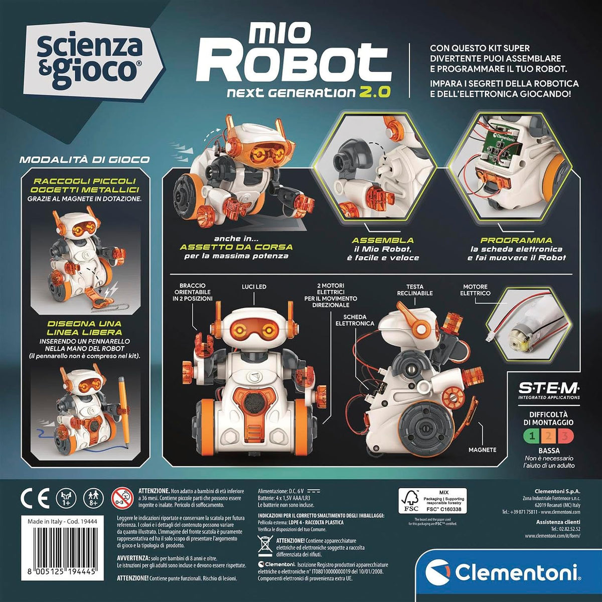 scienza e gioco - mio robot next generation