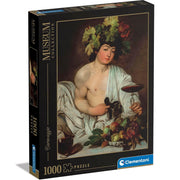 bacco (caravaggio) - museum collection - puzzle 1000 pezzi